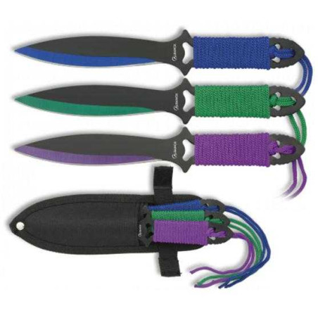 SET DE CUCHILLOS LANZADORES MARTINEZ ALBAINOX 32136