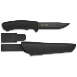 Cuchillo de AVENTURA "BUSHCRAFT BLACK" MORAKNIV 17342