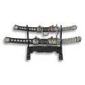  SET DE MINI KATANA SAMURAI TOLE 10 IMPERIAL 32139