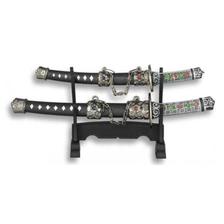  SET DE MINI KATANA SAMURAI TOLE 10 IMPERIAL 32139