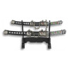 SET DE MINI KATANA SAMURAI TOLE 10 IMPERIAL 32139