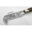 CUCHILLO HOCINO ARTESANO GRABADO