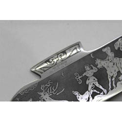CUCHILLO HOCINO ARTESANO GRABADO