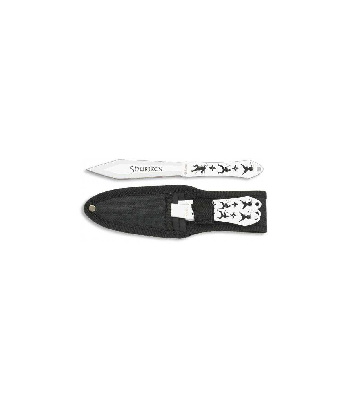 SET DE CUCHILLOS LANZADORES "SHURIKEN"  MARTINEZ ALBAINOX 32155