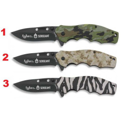 Navaja de CAMUFLAJE ASISTIDA "SERGEANT" MARTINEZ ALBAINOX 19845A