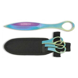 Set de CUCHILLOS LANZADORES "RAINBOW" MARTINEZ ALBAINOX 32214