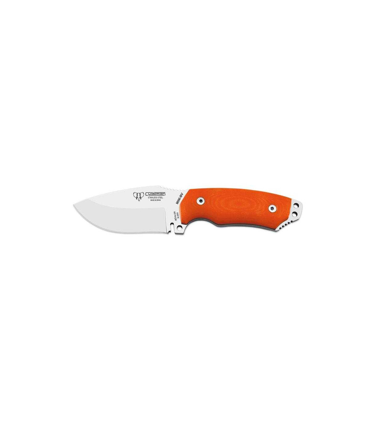 CUCHILLO TÁCTICO "MINI BOINA VERDE" CUDEMAN 115J