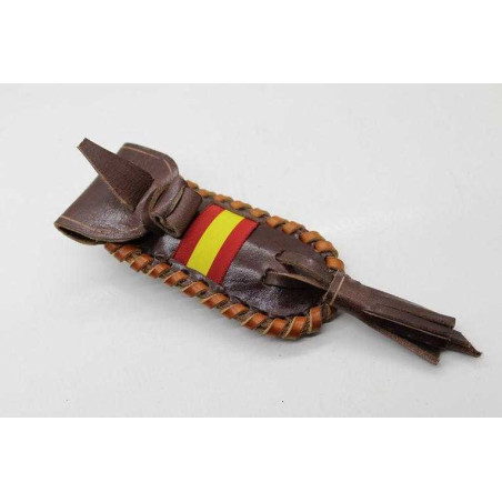 FUNDA ARTESANA DE PIEL "ESPAÑA" J-ESC