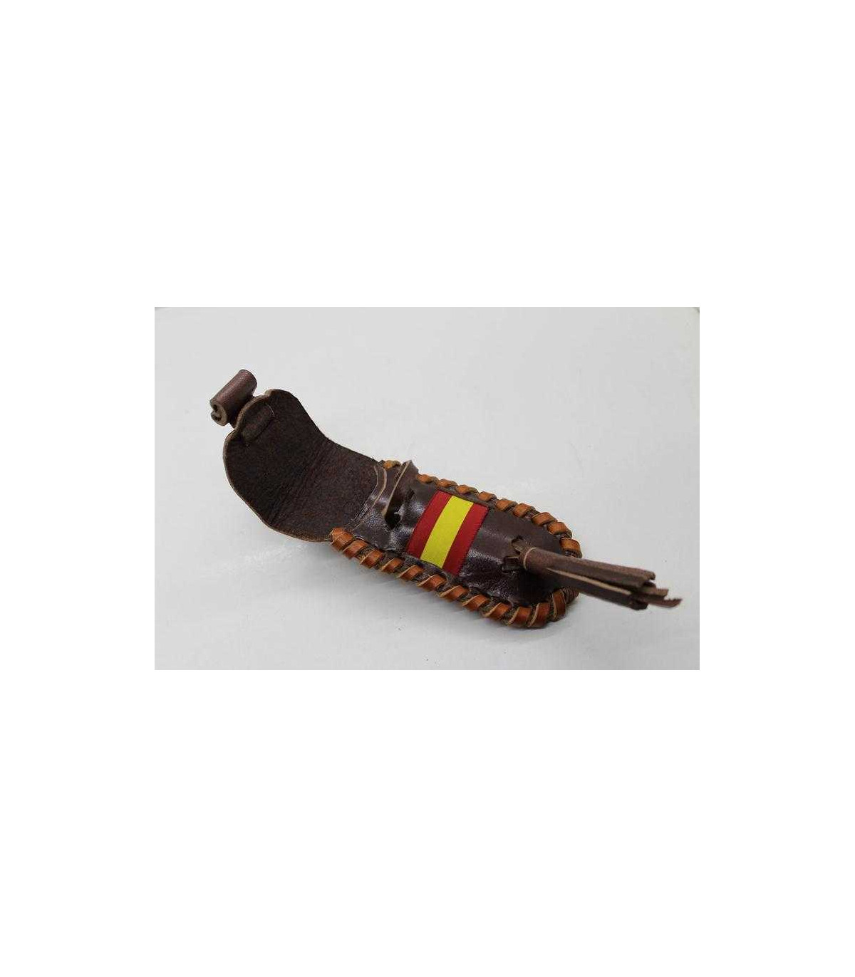 FUNDA ARTESANA DE PIEL "ESPAÑA" J-ESC