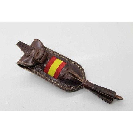 FUNDA ARTESANA DE PIEL "ESPAÑA" J-ES