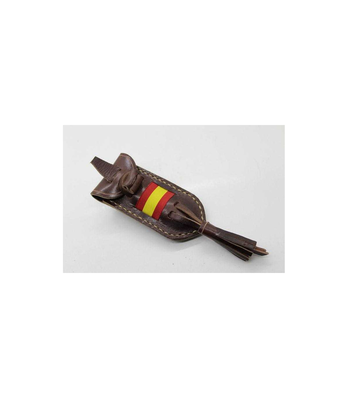 FUNDA ARTESANA DE PIEL "ESPAÑA" J-ES