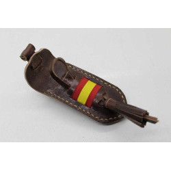 FUNDA ARTESANA DE PIEL "ESPAÑA" J-ES