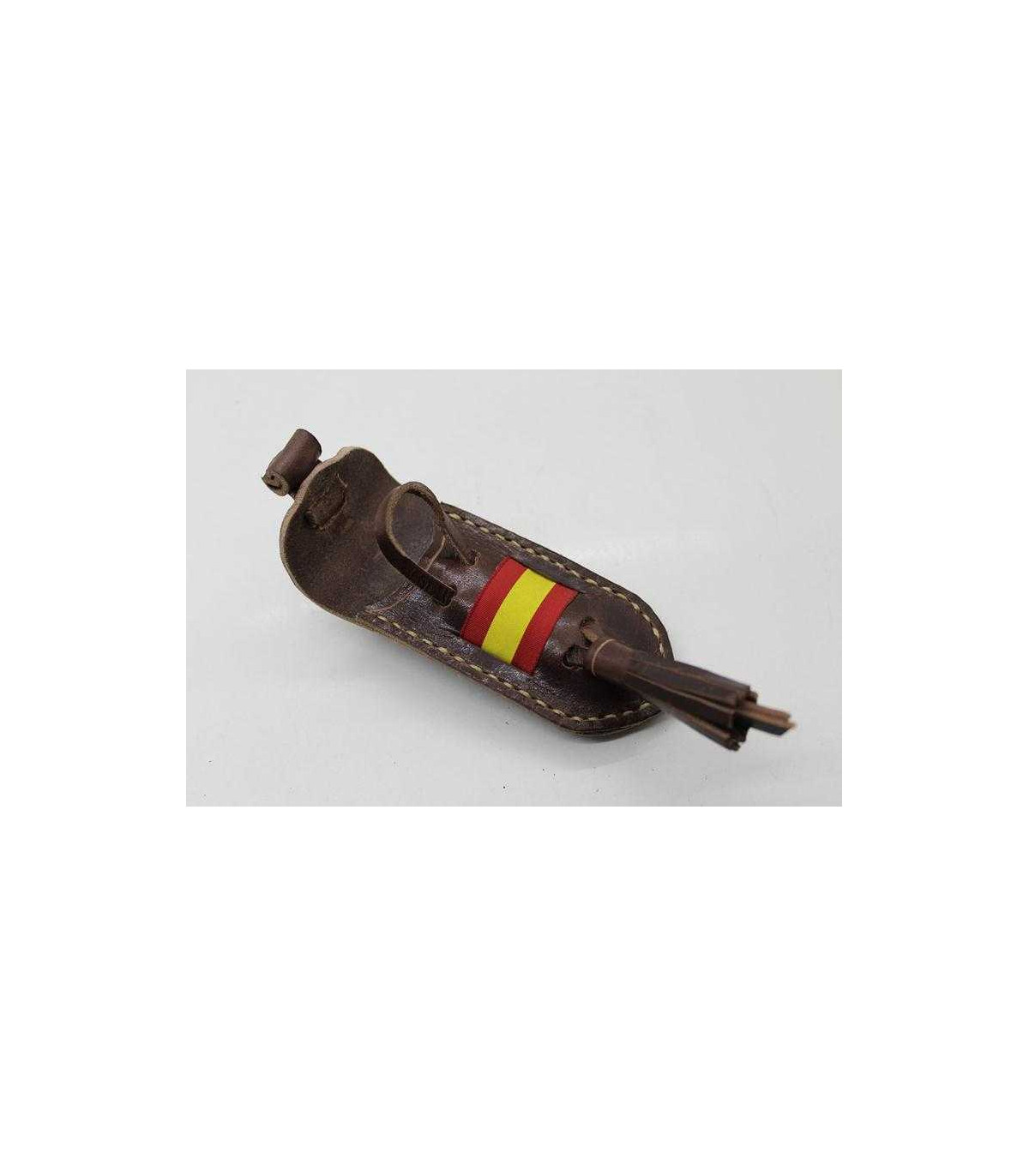 FUNDA ARTESANA DE PIEL "ESPAÑA" J-ES