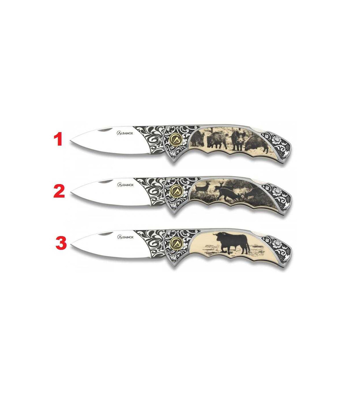 NAVAJA DECORADA MARTINEZ ALBAINOX 18004