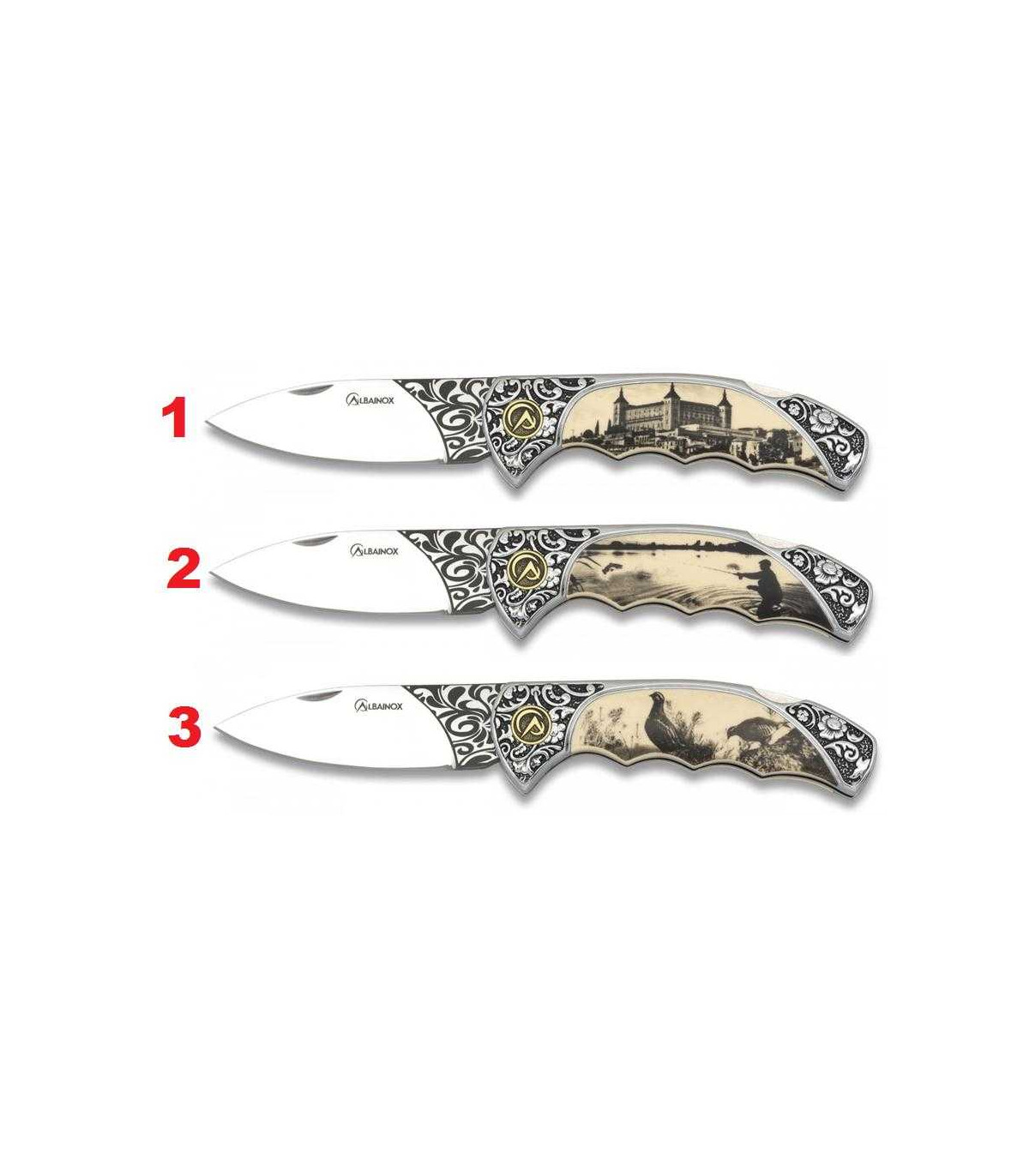 NAVAJA DECORADA MARTINEZ ALBAINOX 18010