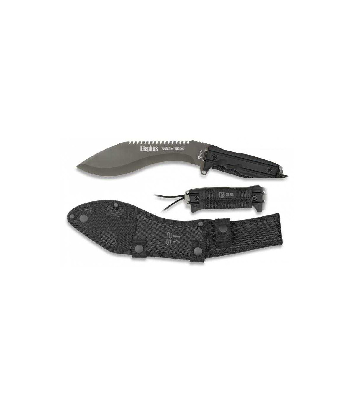 Machete TÁCTICO "ELEPHAS" K-25 32024
