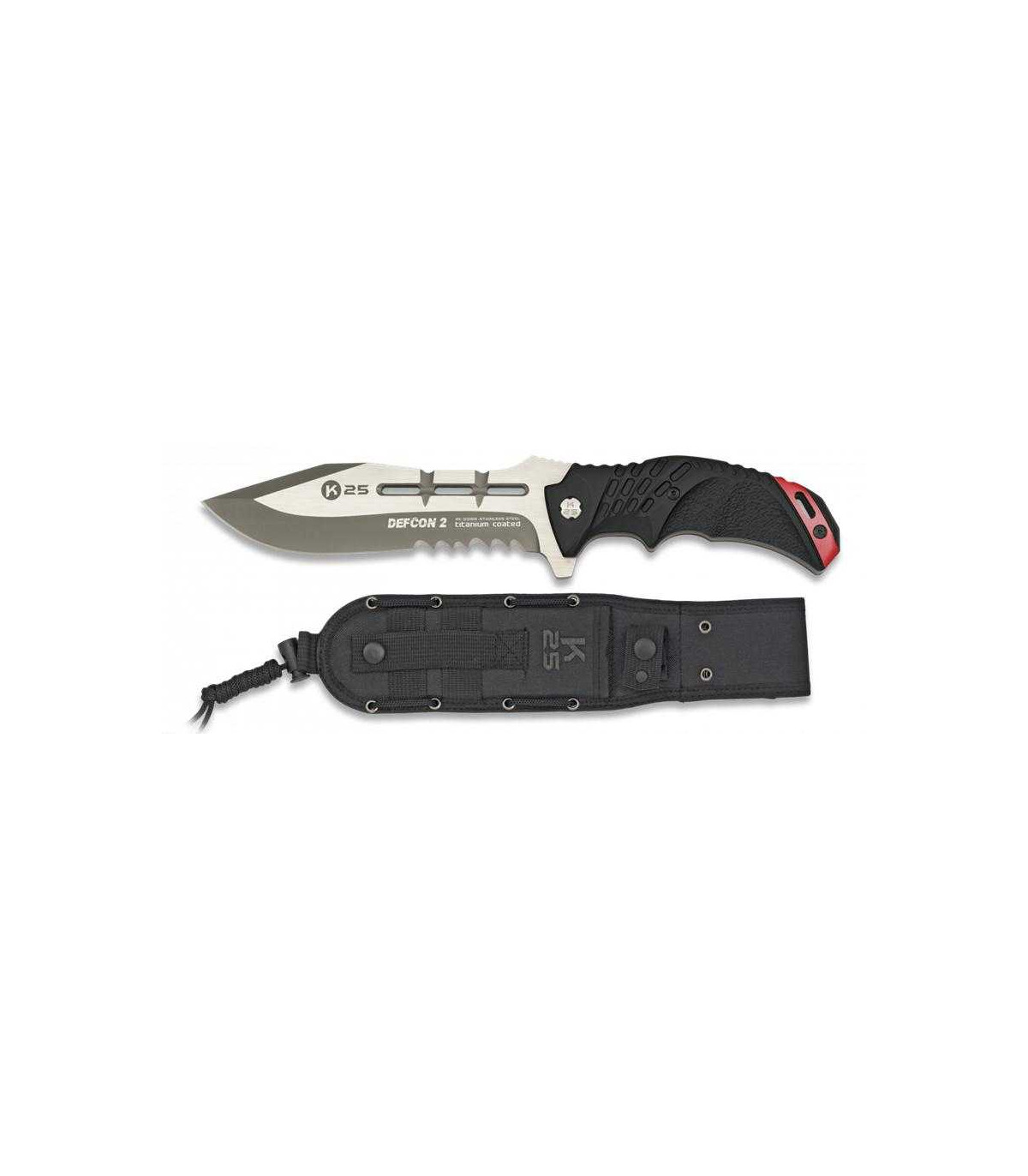 Cuchillo TÁCTICO "DEFCON 2" K-25 32169