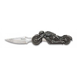 Navaja temática "MOTO LUZ SKELETON" MARTINEZ ALBAINOX 18063