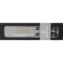 JUEGO DE CUCHILLOS FORJADOS DE MESA SERRADOS VICTORINOX 7.7242.W  