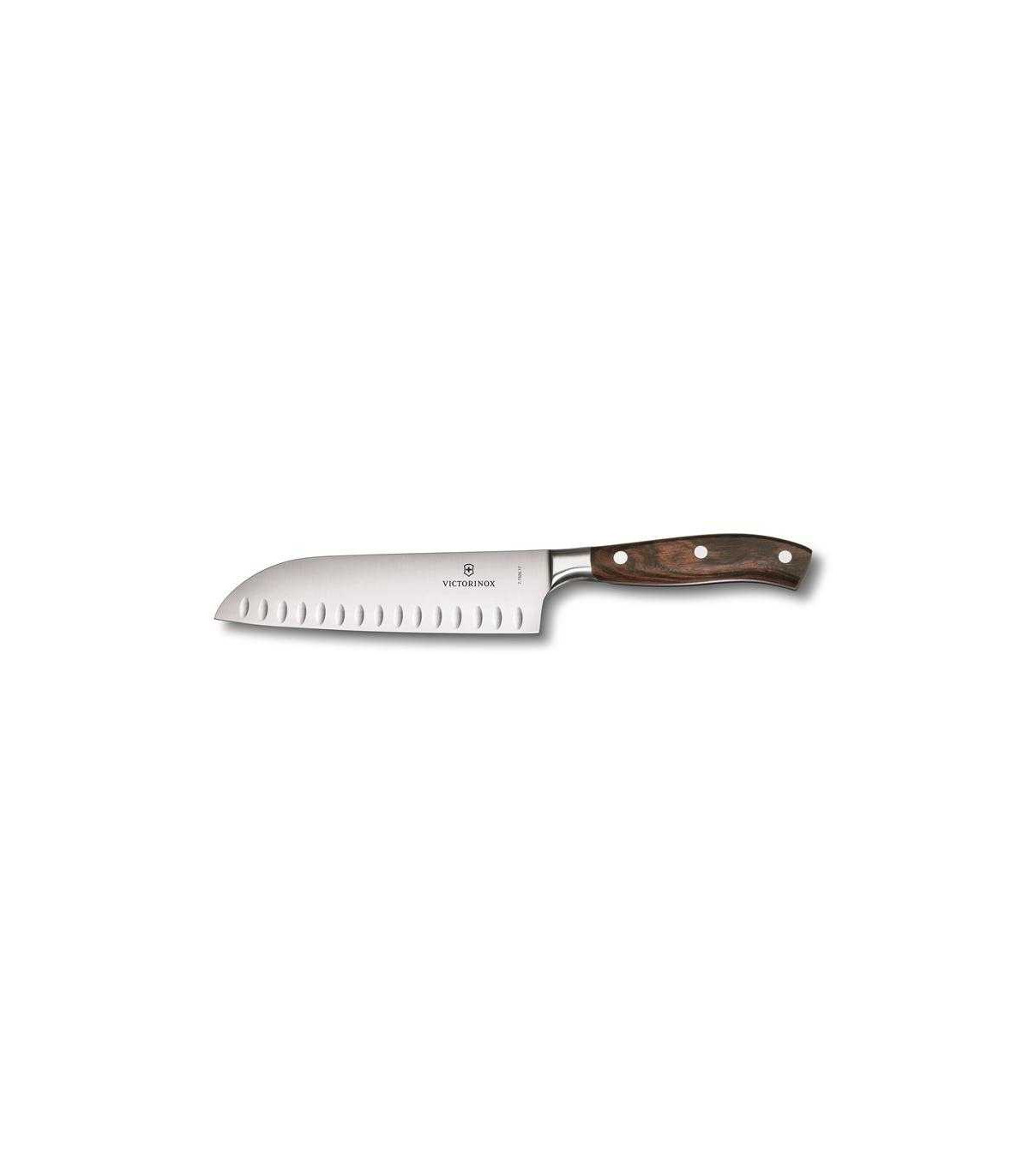 Cuchillo FORJADO SANTOKU CON ALVEOLOS VICTORINOX 7.7320.17G