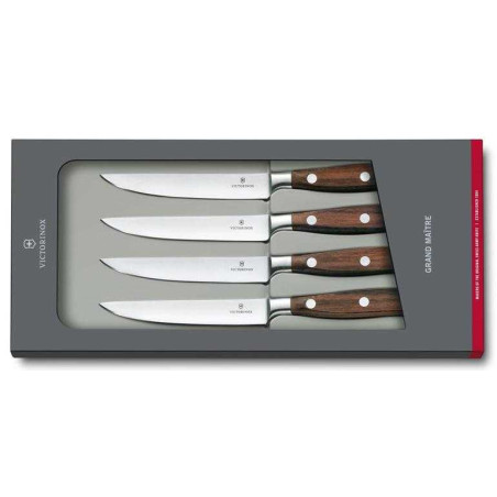 JUEGO DE CUCHILLOS FORJADOS DE MESA VICTORINOX 7.7240.4  