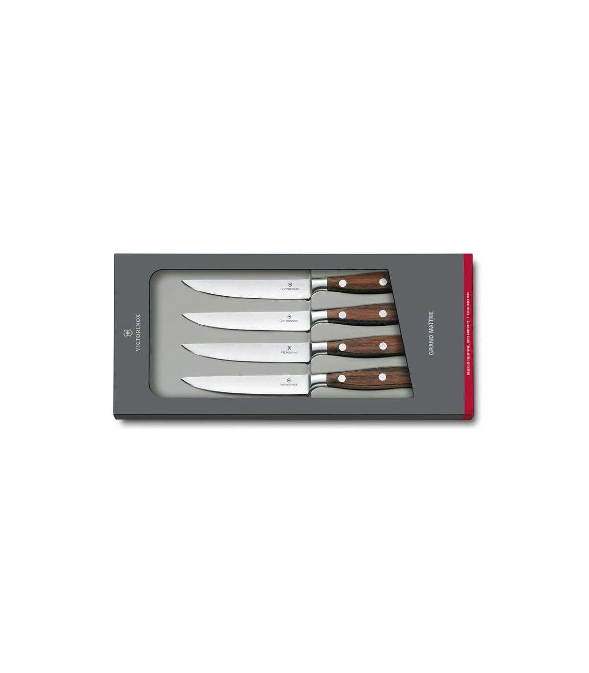 JUEGO DE CUCHILLOS FORJADOS DE MESA VICTORINOX 7.7240.4  