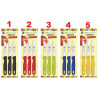 JUEGO DE CUCHILLOS PELADORES TOP CUTLERY 17360