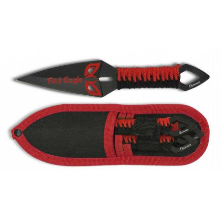 SET DE CUCHILLOS LANZADORES "RED EAGLE"  MARTINEZ ALBAINOX 32276