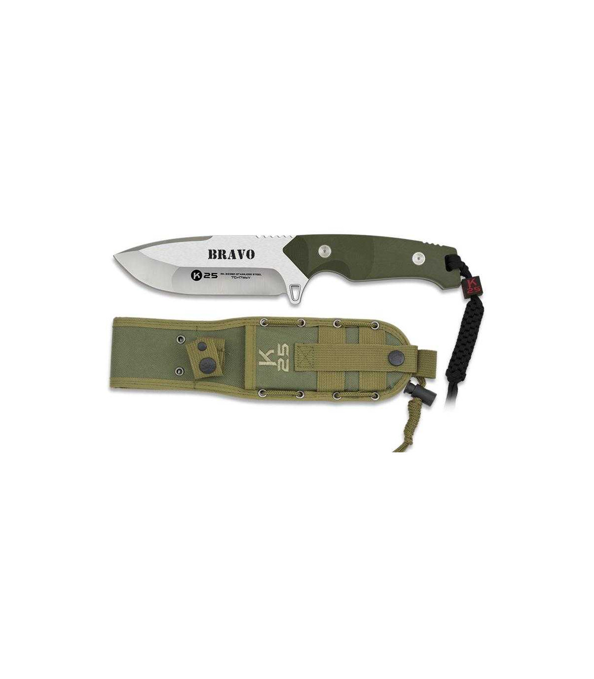Cuchillo TÁCTICO "BRAVO" K-25 32260