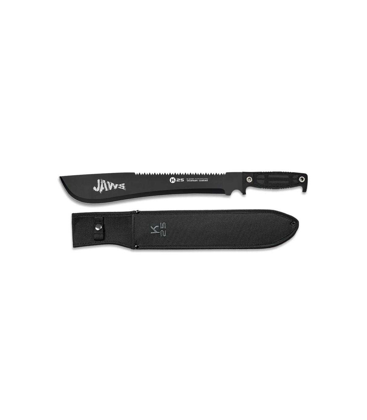 Machete TÁCTICO "JAWS" K-25 32265
