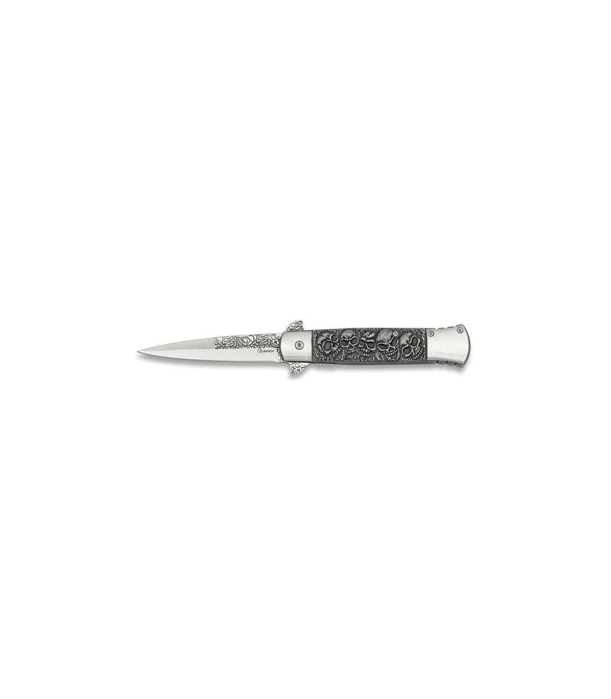 Navaja ESTILETE "CALAVERAS" MARTINEZ ALBAINOX 18283A